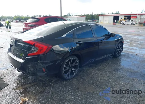 2021 Honda Civic Sport from USA, damaged, VIN 2HGFC2F84MH555935